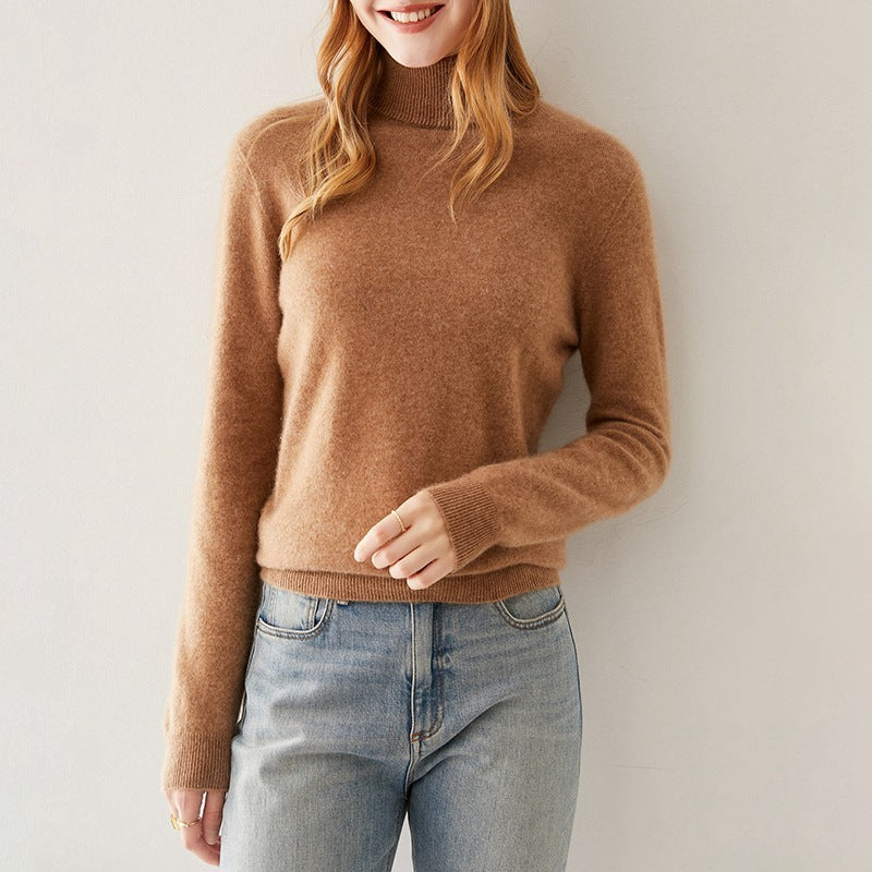 Winter Cashmere Lapel Sweater