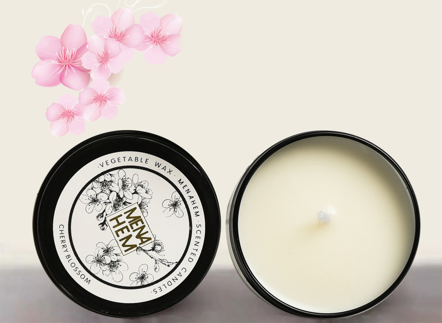 Black Tin Aromatic Candle