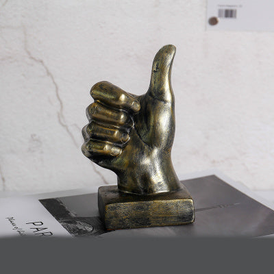 Resin Hand Gesture Ornament