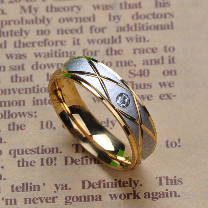 Personalized Pattern Men'S Ring