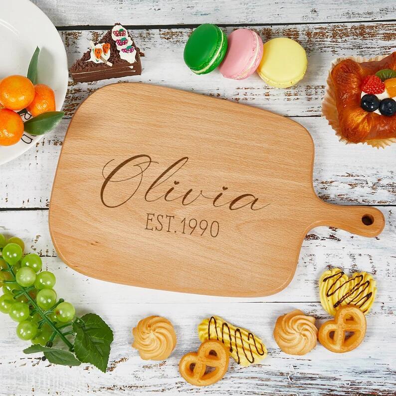 Personalised Wooden Chopping Board