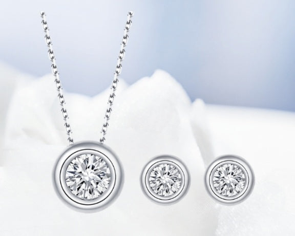 Moissanite Jewelry Set
