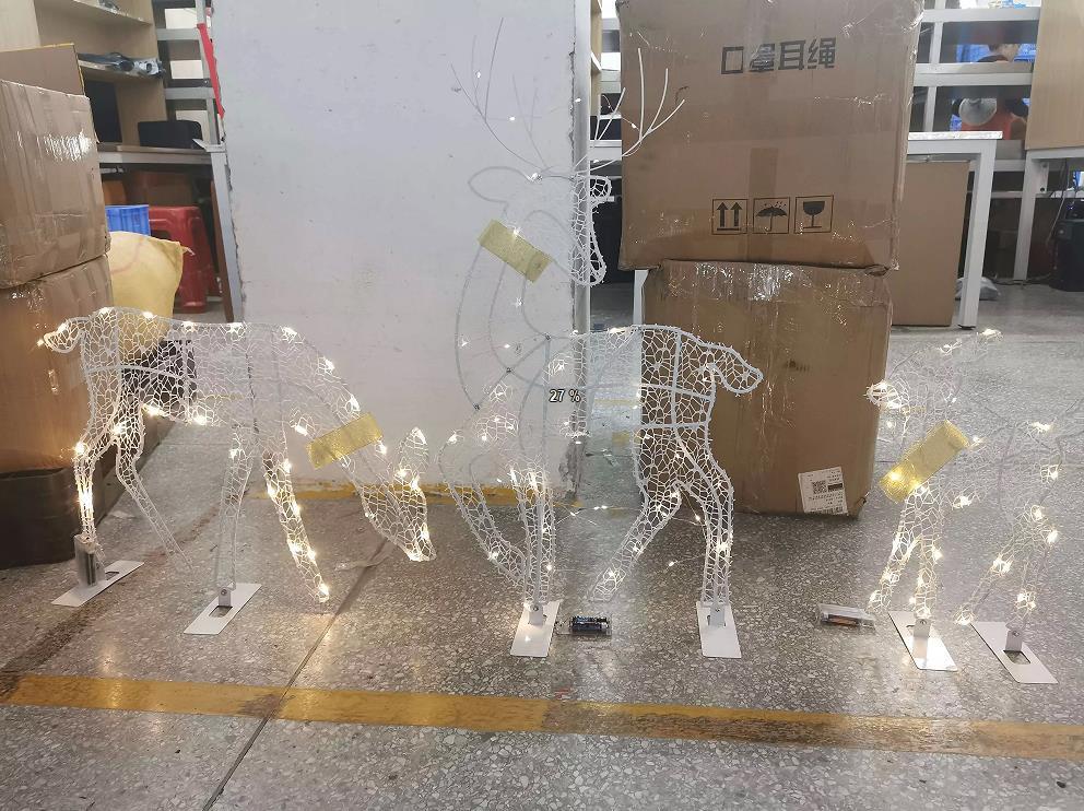 Outdoor Metal Luminous Ornaments