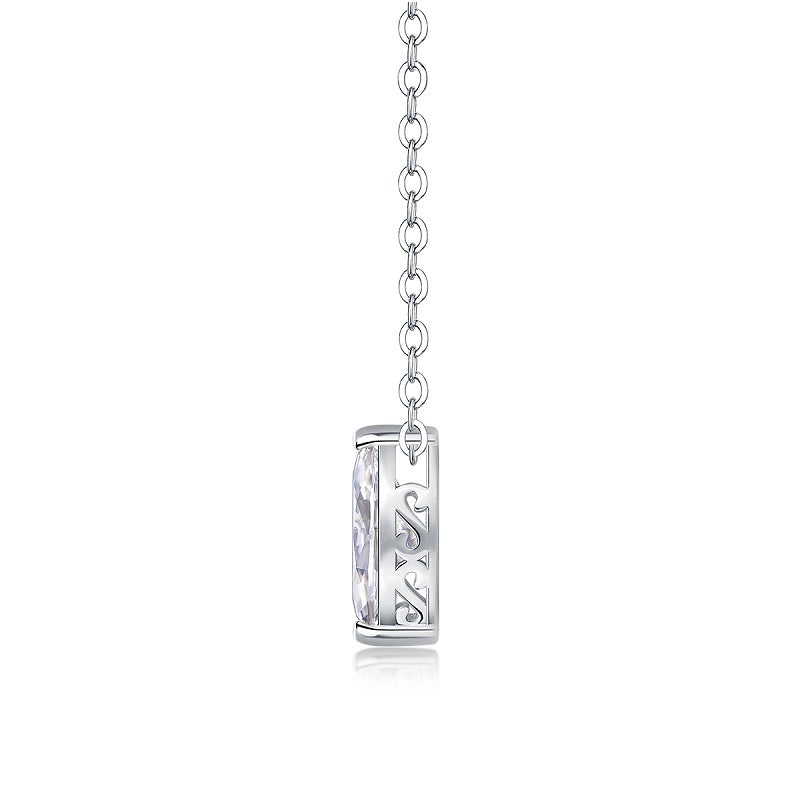 Moissanite Pendant Set
