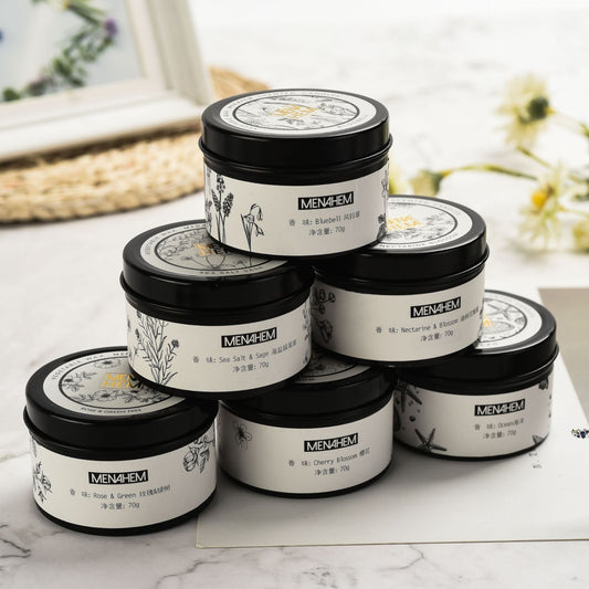 Black Tin Aromatic Candle