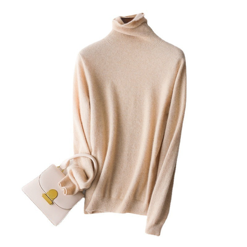 Winter Cashmere Lapel Sweater