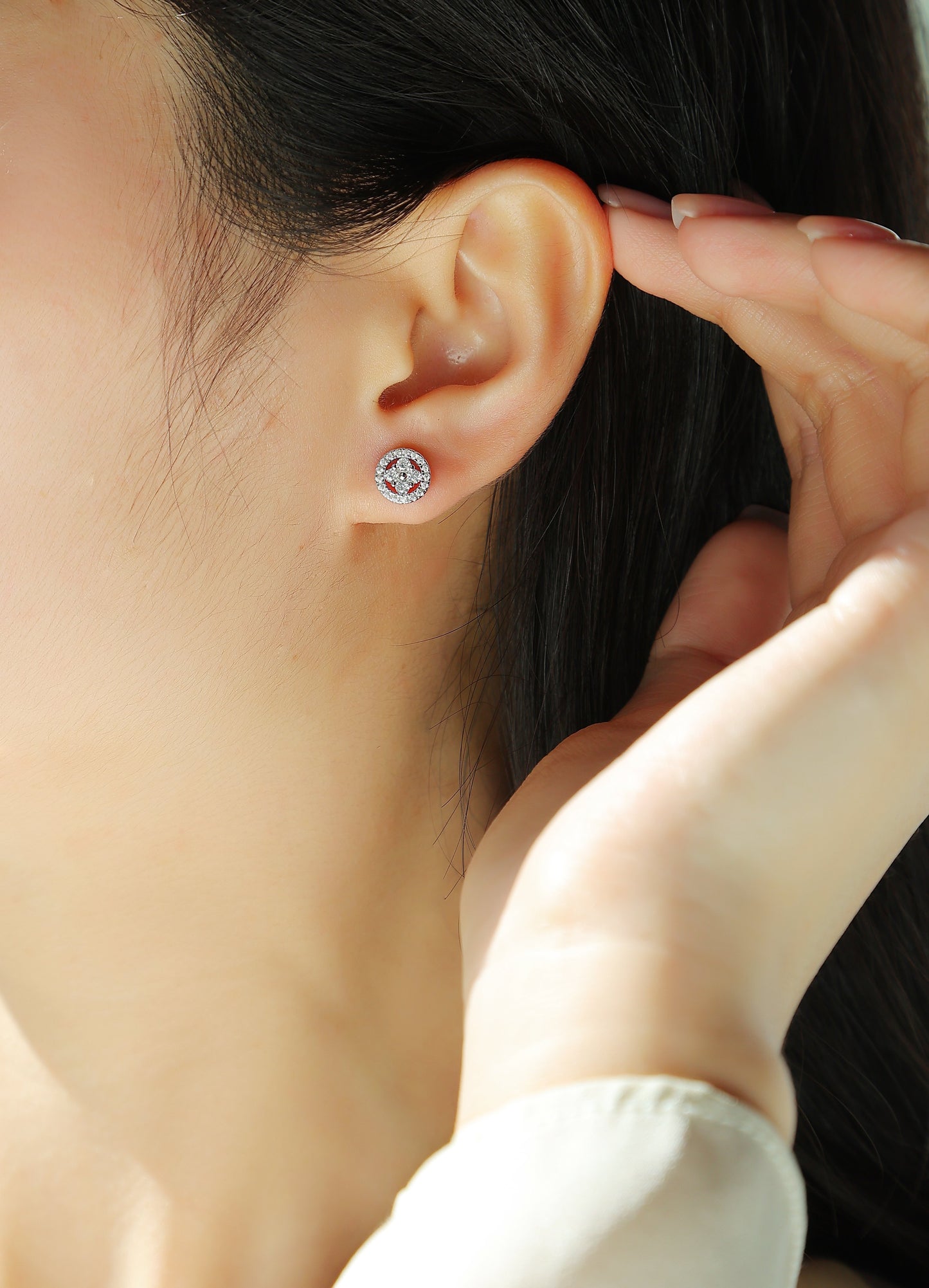 Silver Osmanthus - Fashionable And Luxurious Diamond