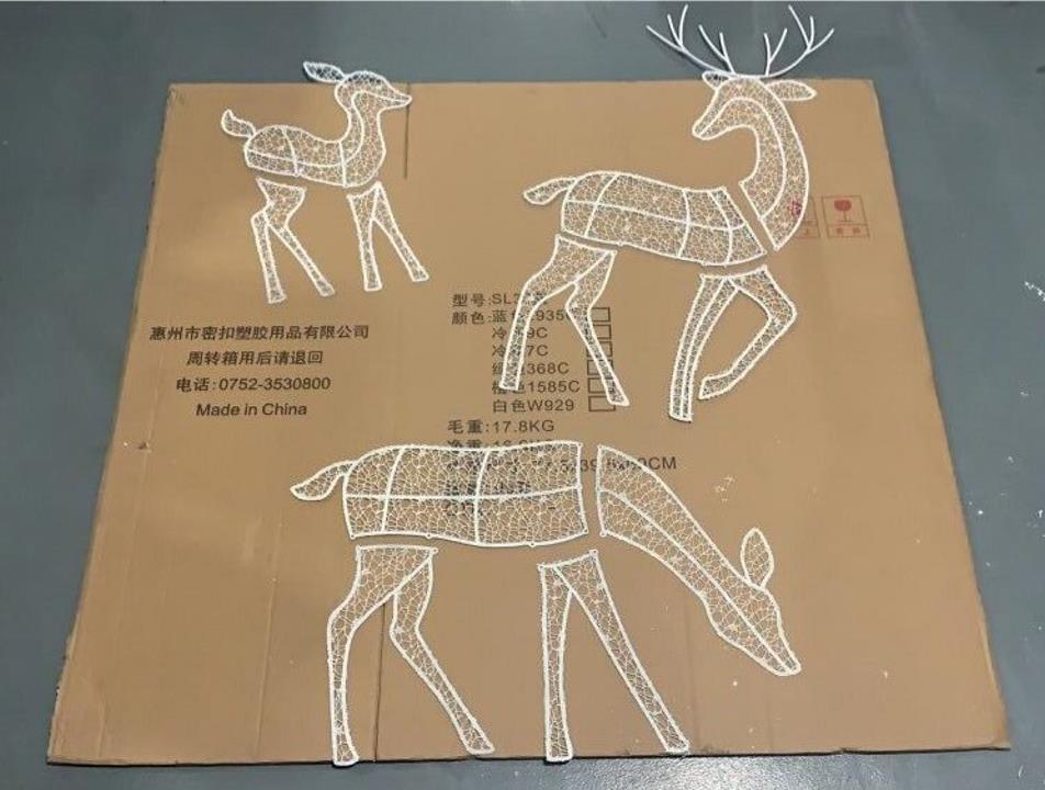 Outdoor Metal Luminous Ornaments