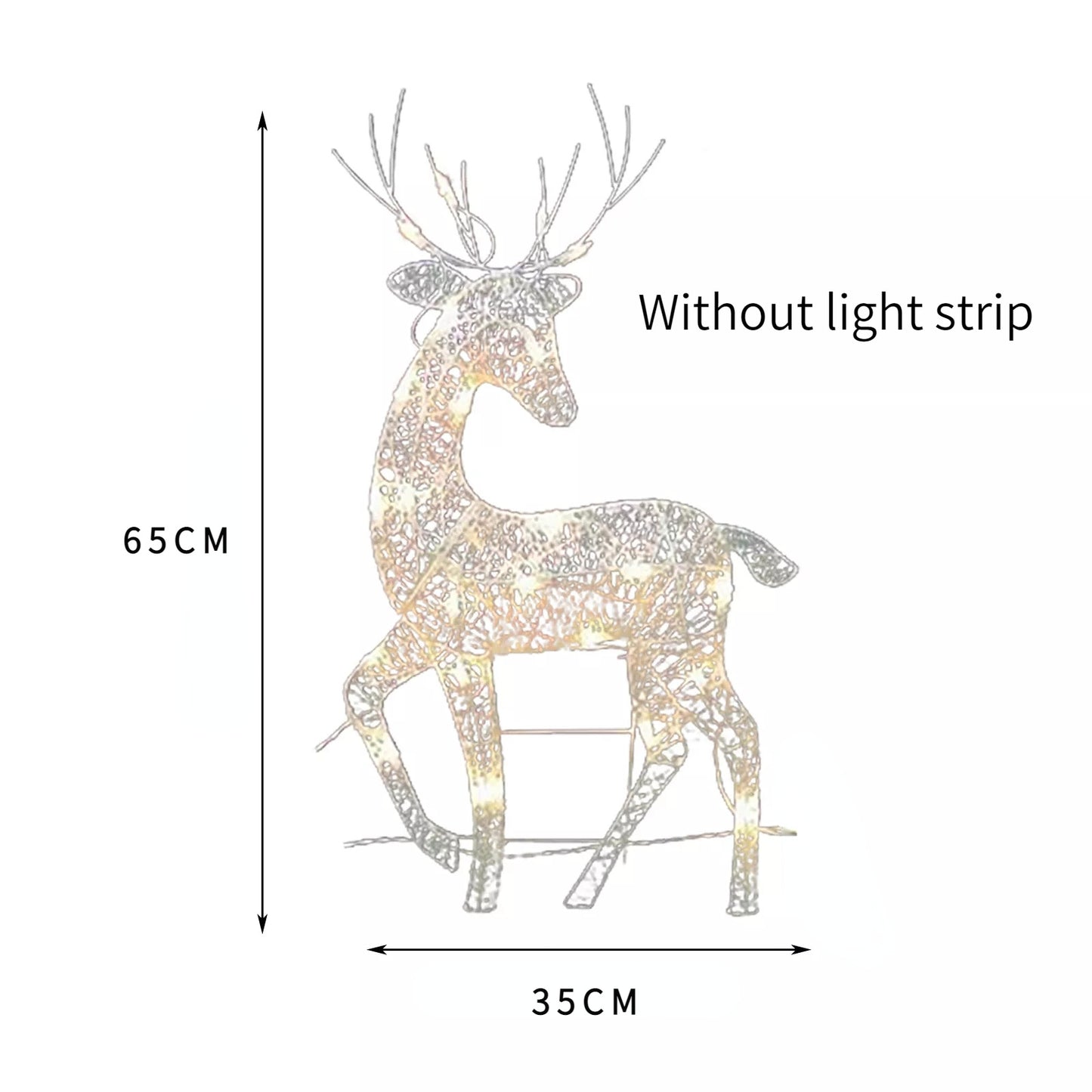 Outdoor Metal Luminous Ornaments