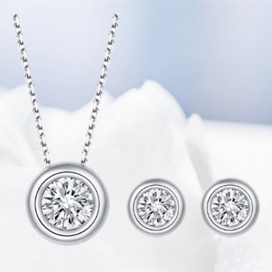 Moissanite Jewelry Set